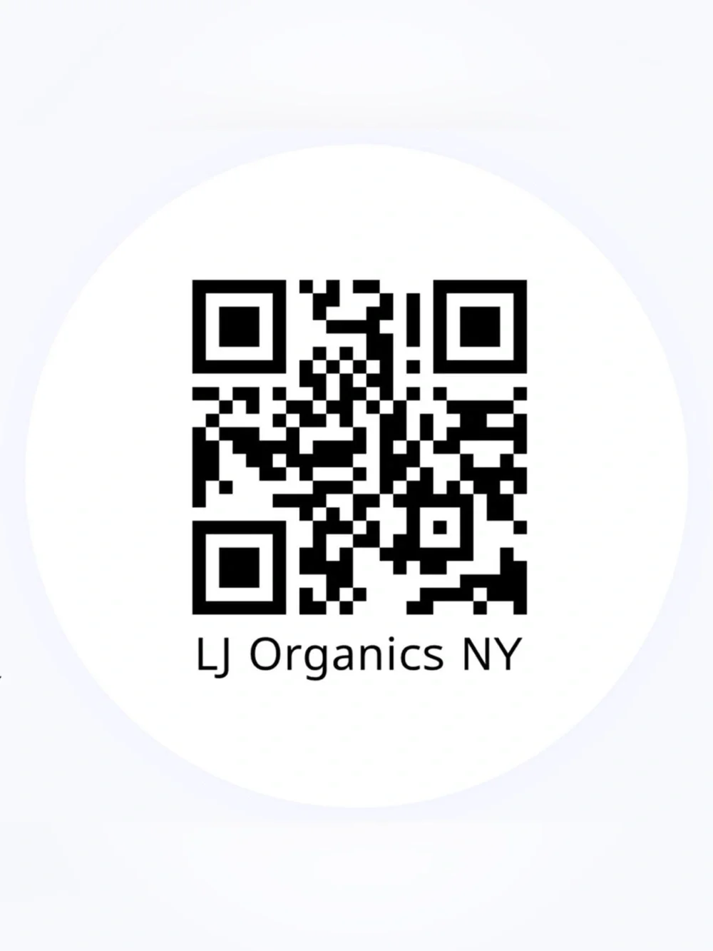 50 CUSTOM STICKERS - 2” ROUND - WITH YOUR QR CODE & CLOSET NAME - WHITE